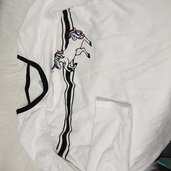 Long sleeve tee unicorn glitter - Picture 5 of 7